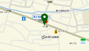 [EV]東日本三菱自動車販売(株)立川店の地図画像