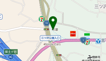 [EV]東日本三菱自動車販売(株)神奈川店の地図画像