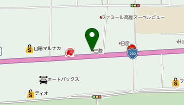 [EV]西日本三菱自動車販売(株)岡山東店の地図画像