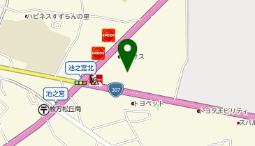 [EV]西日本三菱自動車販売(株)枚方店の地図画像