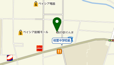 [EV]食の駅前橋店の地図画像