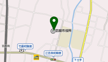 [EV]羽島市役所南側駐車場の地図画像