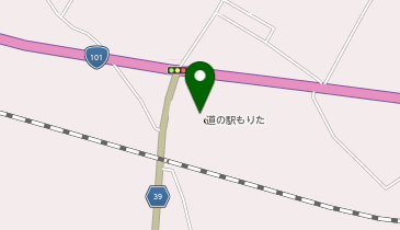 [EV]道の駅もりたの地図画像