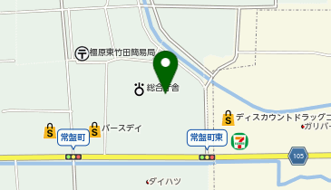 [EV]奈良県橿原総合庁舎の地図画像