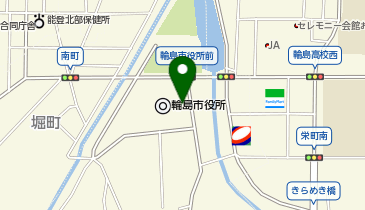 [EV]輪島市役所の地図画像