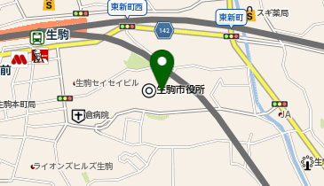 [EV]生駒市役所の地図画像