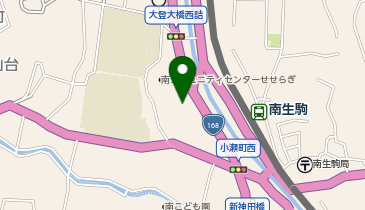 [EV]南コミュニティセンターせせらぎの地図画像