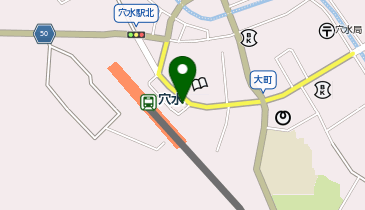 [EV]穴水駅駐車場の地図画像