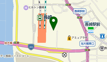 [EV]アミュプラザ長崎 新館駐車場の地図画像