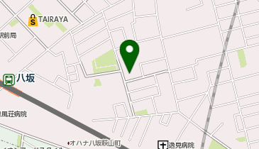 [EV]都営東村山萩山町三丁目アパートの地図画像