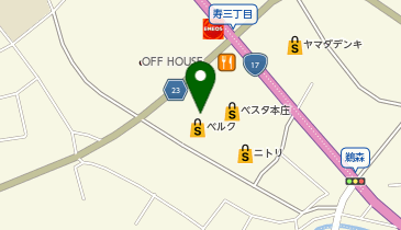 [EV]ベルクベスタ本庄寿店の地図画像