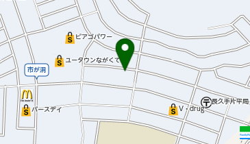 [EV]セルフ長久手南SSの地図画像