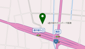 [EV]道の駅カモンパーク新湊の地図画像