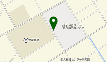 [EV]見沼環境センターの地図画像