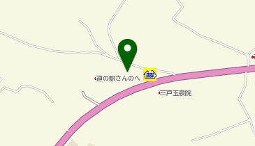 [EV]道の駅さんのへの地図画像