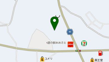 [EV]道の駅おおさとの地図画像