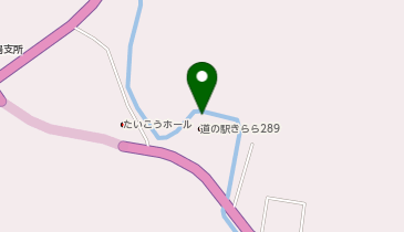 [EV]道の駅きらら289の地図画像