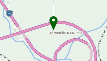 [EV]道の駅奥出雲おろちループの地図画像