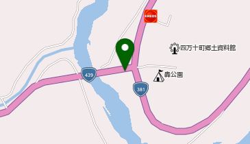 [EV]道の駅四万十大正の地図画像