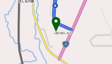[EV]道の駅しなのの地図画像