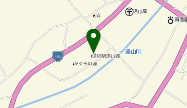 [EV]道の駅遠山郷の地図画像