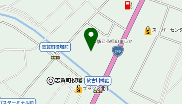 [EV]道の駅ころ柿の里しかの地図画像