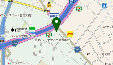 [EV]モビリティ東京 レクサス渋谷の地図画像