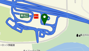 [EV]山形自動車道 寒河江SA下りの地図画像
