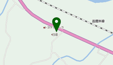 [EV]函館日産八雲店の地図画像