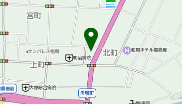 [EV]福島日産福島BIG20の地図画像