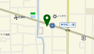 [EV]愛知日産神守店の地図画像