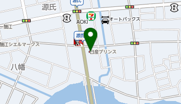 [EV]日産プリンス名古屋蟹江店の地図画像
