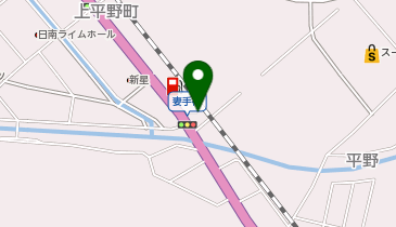 [EV]日産サティオ宮崎日南店の地図画像