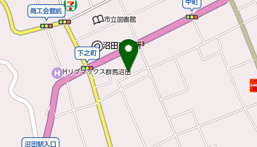 [EV]市営下之町駐車場(平地)の地図画像