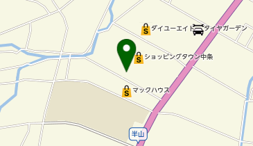 [EV]イオン中条店の地図画像