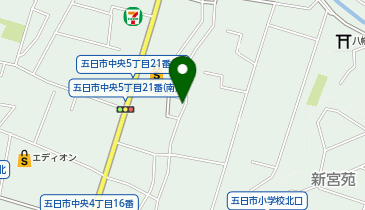 [EV]ゆめモール五日市の地図画像