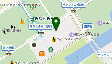 [EV]クイーンズスクエア横浜の地図画像