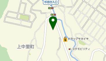 [EV]Dr.Drive上中里SSの地図画像