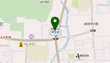 [EV]天王町SSの地図画像