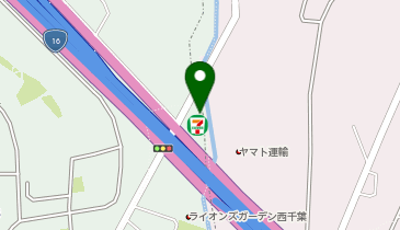 [EV]セブンイレブン千葉穴川インター店の地図画像