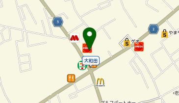 [EV]セルフ大宮大和田店の地図画像