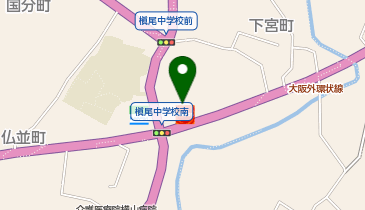 [EV]外環和泉SSの地図画像