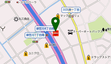 [EV]Dr.Driveセルフ御笠川店の地図画像
