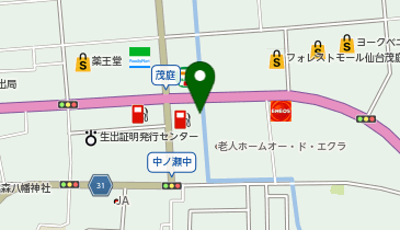 [EV]Dr.Driveセルフ茂庭店の地図画像