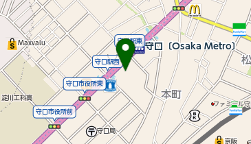 [EV]イオンタウン守口の地図画像