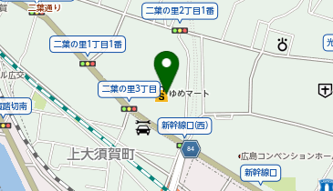 [EV]ゆめマート二葉の里の地図画像