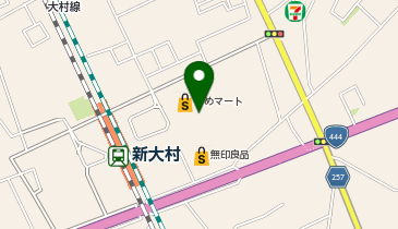 [EV]ゆめマート新大村の地図画像