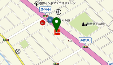 [EV]ルート16深作SSの地図画像