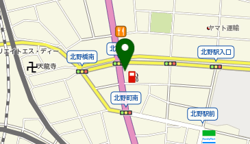 [EV]八王子バイパスSSの地図画像