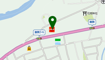 [EV]セルフ簾舞SSの地図画像